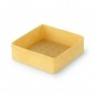 Preview: Dessert-Tartelettes - Filigrano, Quadrat, 5,3cm, H 1,8cm, Mürbeteig, 2,016 kg, 144 St