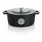 Preview: Combekk Dutch Oven, Topf, 28cm, mit Thermometer, emailliertes Gusseisen, 1 St