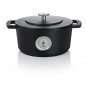 Preview: Combekk Dutch Oven, Topf, 24cm, mit Thermometer, emailliertes Gusseisen, 1 St