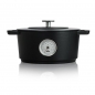 Preview: Combekk Dutch Oven, Topf, 24cm, mit Thermometer, emailliertes Gusseisen, 1 St