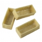 Preview: Dessert-Tartelettes-Mini, rechteckig, 2,4x5,3cm, H 1,6cm, Mürbeteig/Glasur, 1,92 kg, 192 St