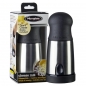 Preview: Käsereibe - Parmesan-Mühle, mit 2 Klingeneinsätzen (grob/fein), schwarz, 1 St