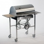 Preview: PAMME - Holzkohlegrill, kompl. aus V2A Edelstahl, Thermometer im Deckel, 1 St