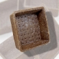 Preview: Dessert-Tartelettes, quadratisch, 7x7cm, H 1,8cm, Schokomürbeteig, 3,45 kg, 120 St