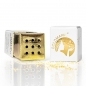 Preview: Gold - Blattgoldflocken Streuer "Goldmarie", 23 Karat, ca.0,5-1mm², 0,1g