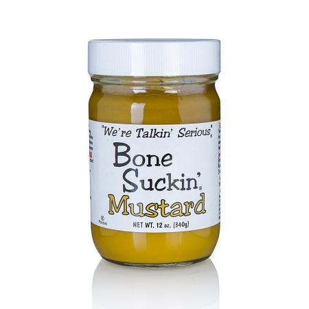 Bone Suckin´ Mustard Regular (mild), BBQ Senf, Ford´s Food, 354 ml