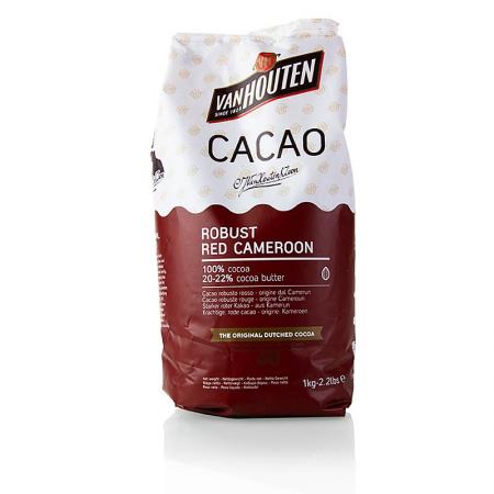 Red Camaroon, Kakaopulver, 100% Kakao, Van Houten, 1 kg