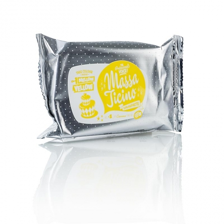 Massa Ticino - Tortengarniermasse, Mellow Yellow, Vegan, AZO-Frei, 250g