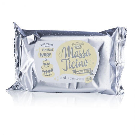 Massa Ticino - Tortengarniermasse, Vintage Ivory, Vegan, AZO-Frei, 250g
