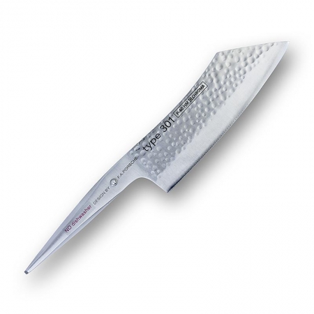 Chroma type 301 P-40 Hakata Santokumesser Hammerschlag, 1 St