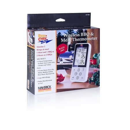 Zubehör - Wireless BBQ & Meat Digital Thermometer Set, ET-733 (Funk), 1 St