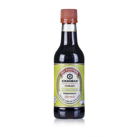 Soja-Sauce - Tamari, Kikkoman, glutenfrei, Japan, 250 ml