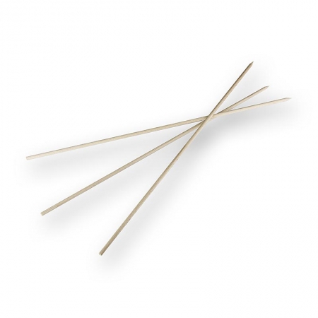 Holz-Spieße, 40cm x 5mm, Buchenholz, 200 St