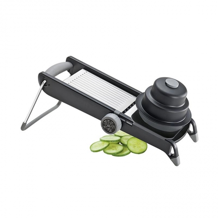 VEGGIE PRO - Gemüsehobel, 4 Schnittmöglichkeiten, schwarz, 1 St