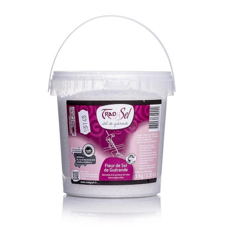 Fleur de Sel, Guerande/Frankreich, TradySel, 1 kg