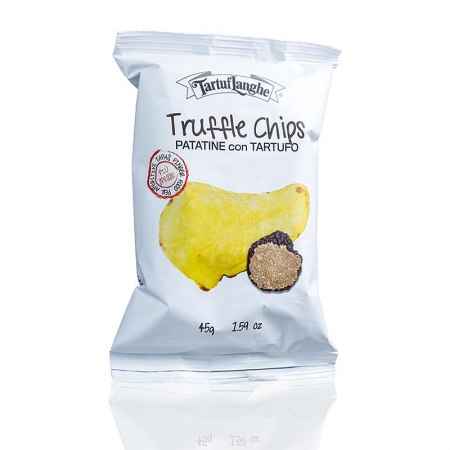 TARTUFLANGHE Trüffel Chips, Kartoffelchips m. Sommertrüffel (tuber aestivum), 45g