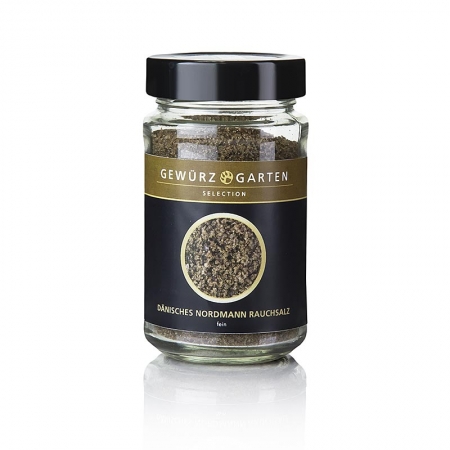 Gewürzgarten Dänisches Nordmann Rauchsalz, premium - super intensiv, fein, 200g