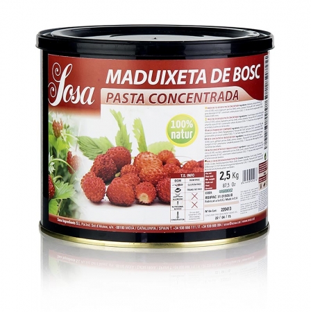 Paste - Walderdbeere, 2,5 kg