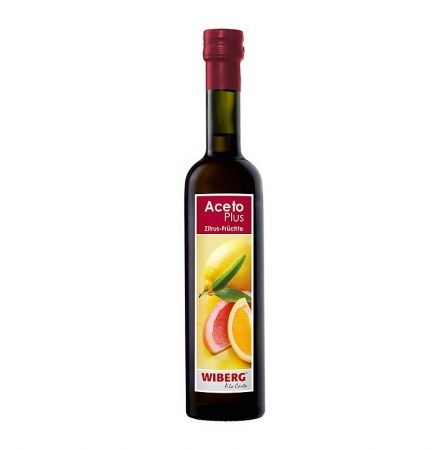 Wiberg Aceto Plus Zitrus Früchte, 4,6% Säure, 500 ml