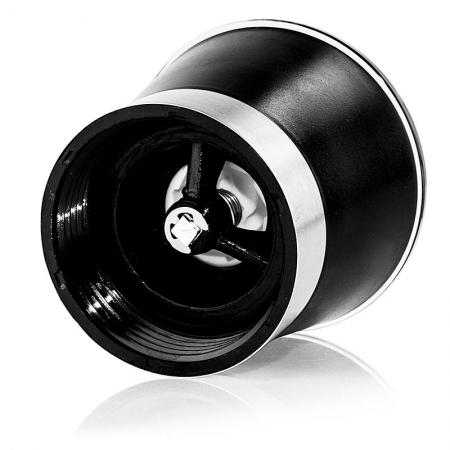 Preview: Salz-/Pfeffermühle, Keramikmahlwerk, Glasbehälter, Edelstahlzwinge, 1 St