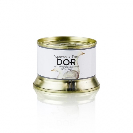 DOR Entenleberpastete mit Marcona Mandeln, 20% Foie Gras, Spanien, 130g