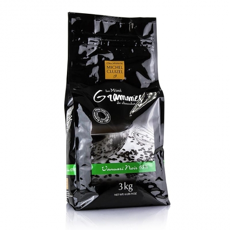 Vanuari 63%, Bitter Couverture, Grandes Teneurs, Callets, Michel Cluizel, 3 kg