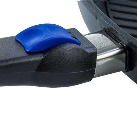 Preview: AMT Gastroguss, Fischbratpfanne mit Grillboden u. Fettrinne, Induktion, 35x24cm, 1 St