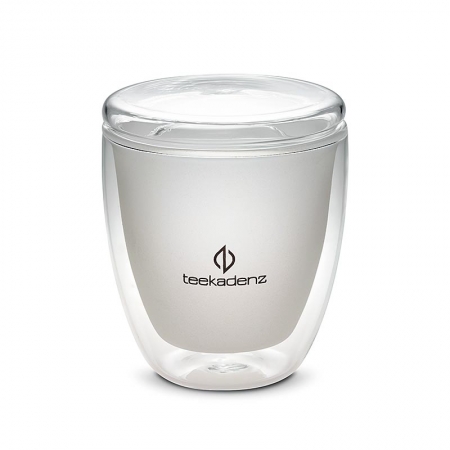 Teekadenz Doppelwand Teeglas "Ultimate", mit Deckel, 1 St