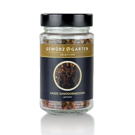 Gewürzgarten Sanddornbeeren, ganz, getrocknet, 60g