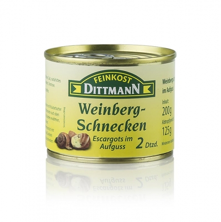 Weinberg Schnecken, groß, Dittmann, 200g, 24 St