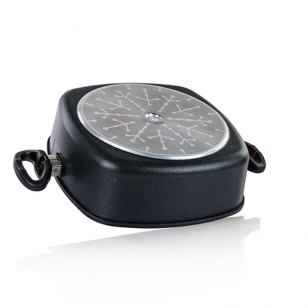 Preview: AMT Gastroguss, Bratentopf, eckig, Induktion, 28x28cm, 9cm hoch, 1 St