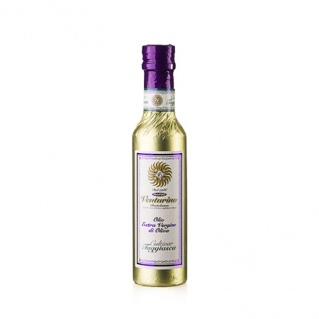 Venturino Olivenöl Extra Vergine, 100% Taggiasca Oliven, Goldfolie, 250 ml