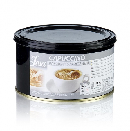 Paste - Kaffee/Cappuccino, karamellfarben, 1,5 kg