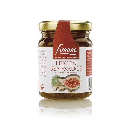 Furore - Feigen-Senf-Sauce, mit Ingwer und Limone, 180g