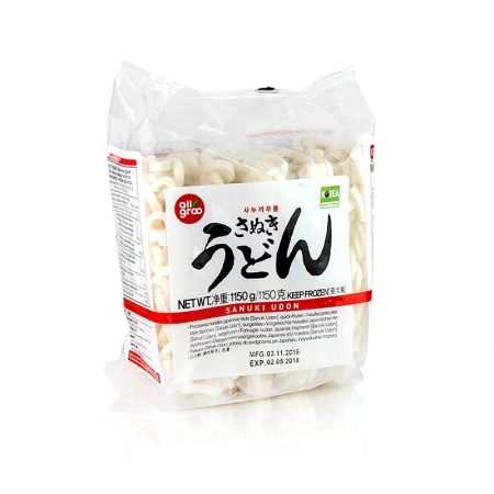 Udon Nudeln - Weizennudeln, hell, oval, TK, 1,15 kg, 5 x 230g