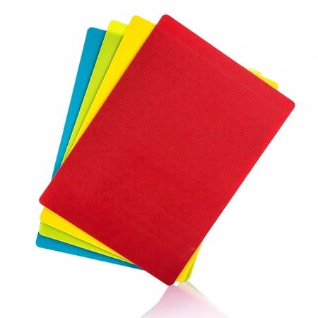 Rösle Schneidauflagen, 4-tlg., Gelb/Blau/Grün/Rot, 45x35cm, 4 tlg.