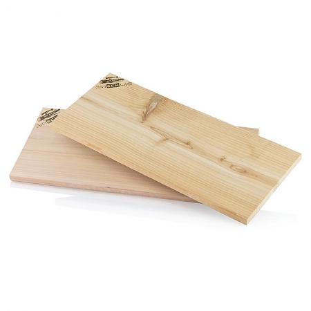 Grill BBQ - Wood Planks Grillbretter, Zedernholz (Red Cedar),17x40x1,3cm, 2 St