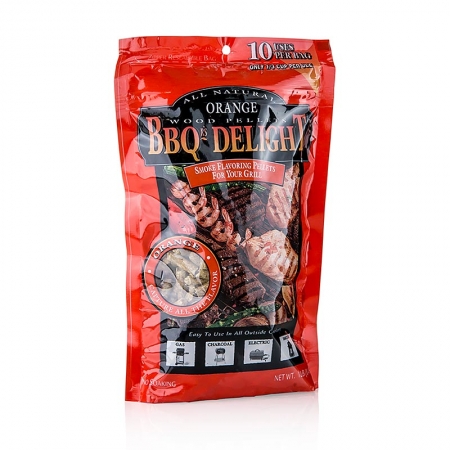 Grill BBQ - Räucherpellets aus Orangenholz, 450g