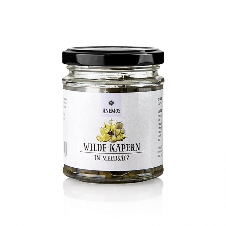 Wilde Kapern, in Meersalz, Anemos, 100g