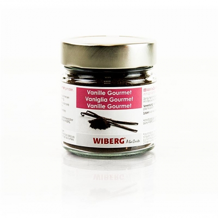 Vanille Gourmet gemahlen, m. Vanillemark, 100g