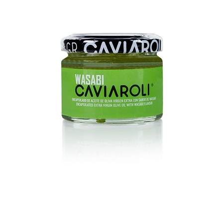 Caviaroli®, Olivenölkaviar, aus Olivenöl mit Wasabi, 50g (spherical), 50g