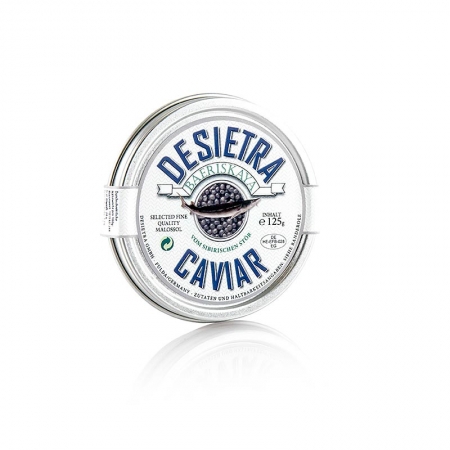 Desietra Baeriskaya Kaviar (Acipenser baerii), Aquakultur Deutschland, 125g
