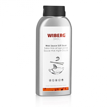 WIBERG BASIC Wok Sauce Süß Sauer Squeezeflasche, 800g