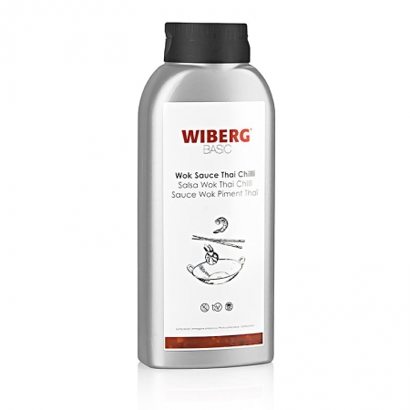 WIBERG BASIC Wok Sauce Thai Chilli (Chili), Squeezeflasche, 770g