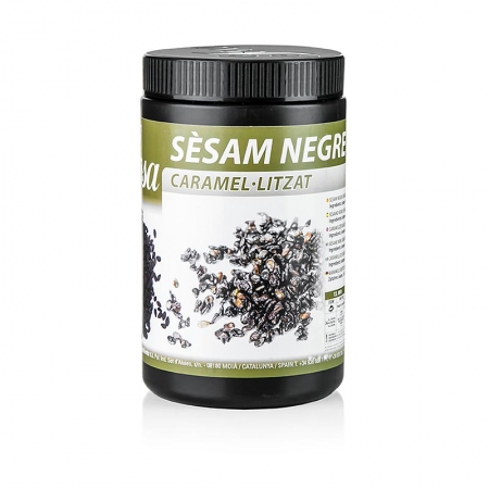 Sesam, schwarz, ganz, karamellisiert, 700g