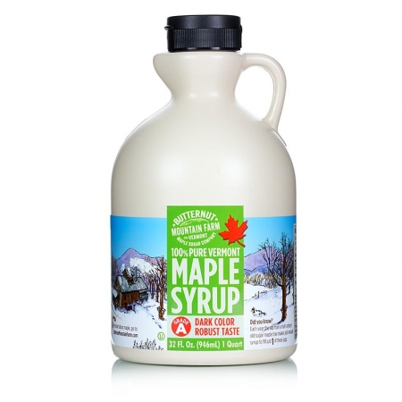 Ahornsirup - Dark Robust, Vermont, 946 ml