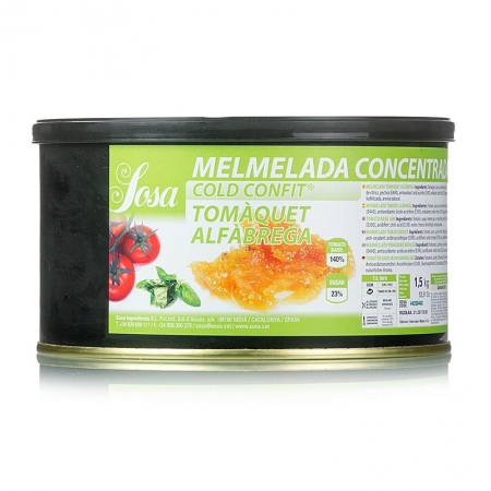 Cold Confit - Tomatenkonfitüre, mit Basilikum, 1,5 kg