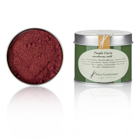 Curry-Pulver" Purple ", fruchtig-aromatisch, Altes Gewürzamt, 85g