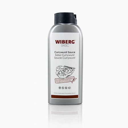 WIBERG BASIC Currywurst Sauce, ohne Konservierungsstoffe, Squeeze Flasche, 740g