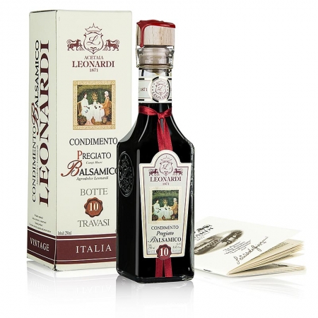 Preview: Leonardi - Condiment Balsamico, Pregiato, 10 Jahre, 250 ml